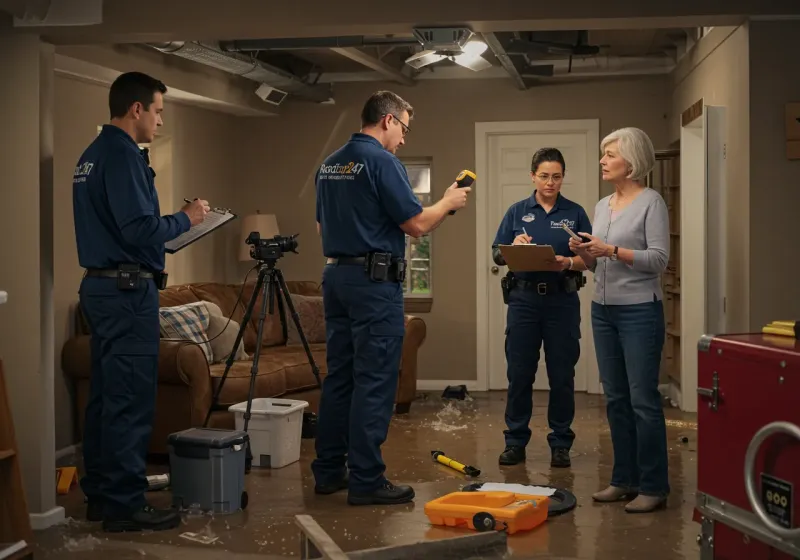 Water Damage Assessment and Insurance Documentation process in Milton, WV