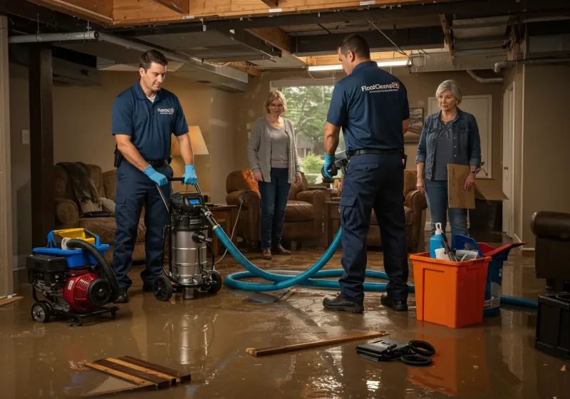 Basement Water Extraction and Removal Techniques process in Milton, WV