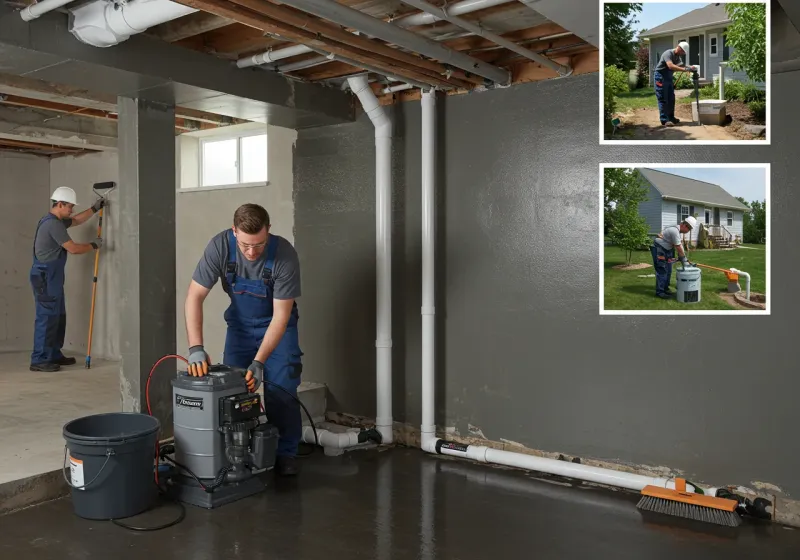 Basement Waterproofing and Flood Prevention process in Milton, WV